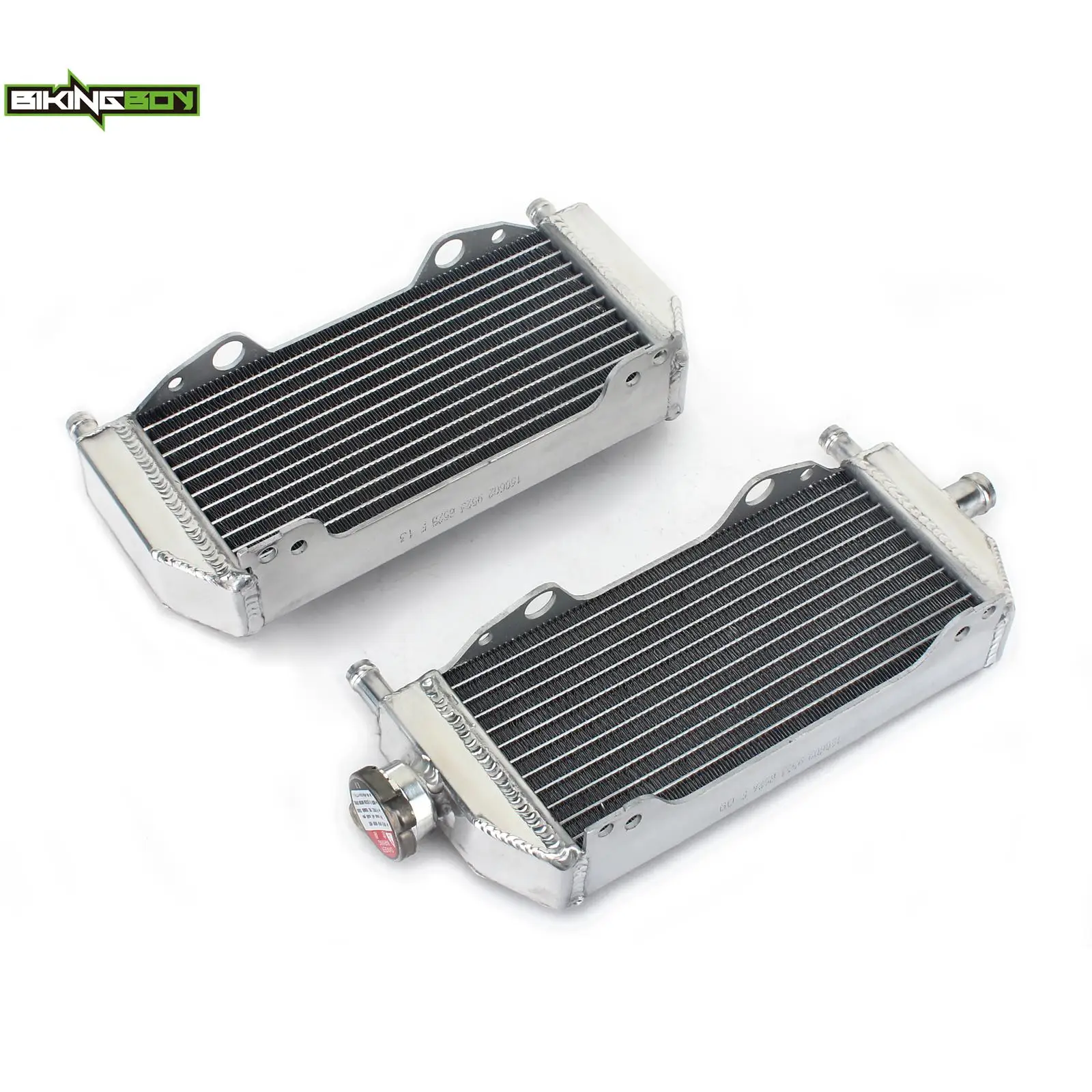 BIKINGBOY For RM125 96 97 98 99 00 01 02 03 04 05 06 07 08 RM250 89-92 91 2001-2008 RMX 250 89 90 Engine Cooling Radiator Cooler