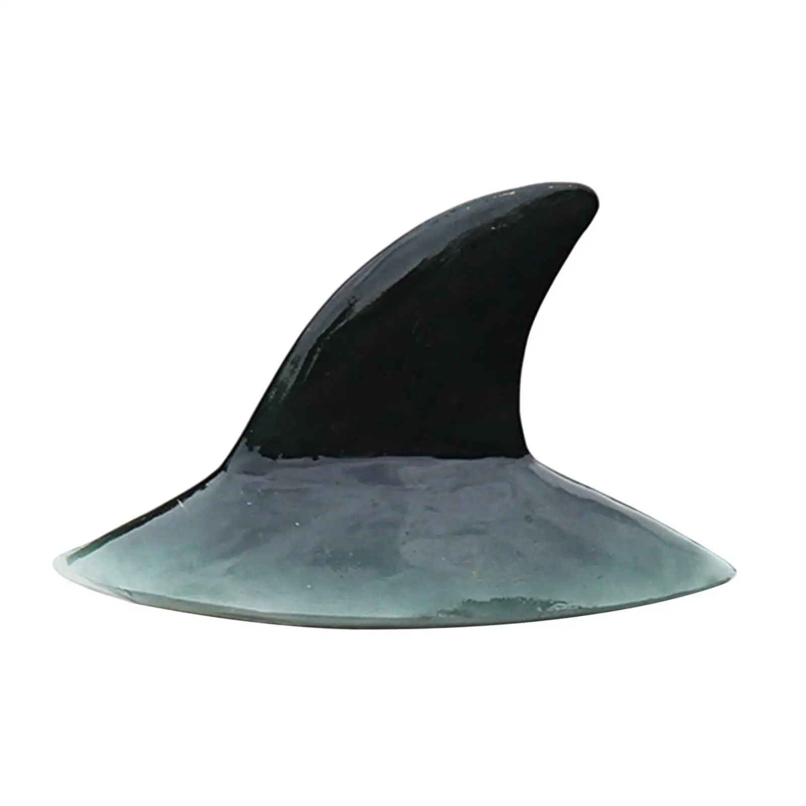 

Pool Floating Shark Fin Decoy Realistic 11.42x5.31x6.69inch Animal Sculpture