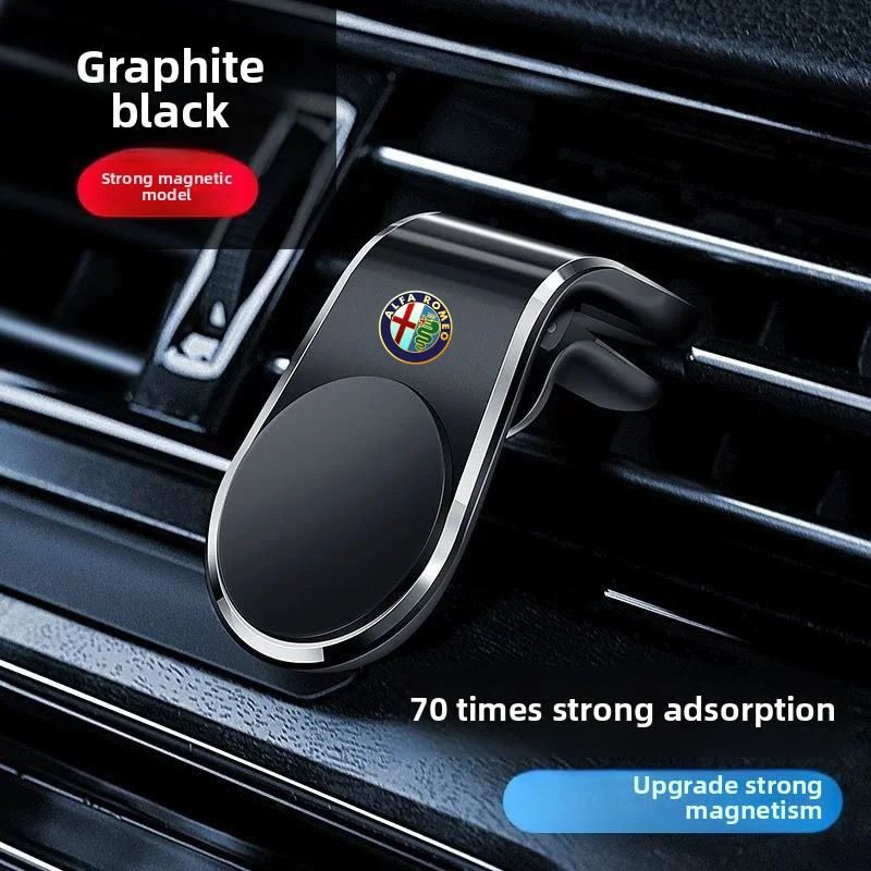 منفذ هواء السيارة حامل هاتف قابل للفصل لألفا روميو 159 147 156 166 جيوليتا جوليا ميتو ستيلفيو بريرا سبايدر #1