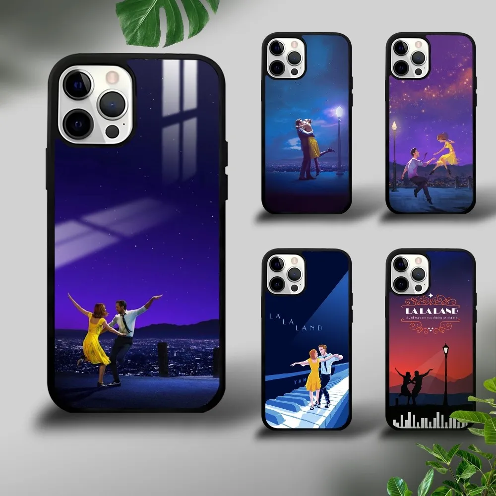 Movie L-LaLaLand Phone Case For iPhone 16 15 14 13 12 11 Pro Xs Max Mini Plus Celulares Hard Funda