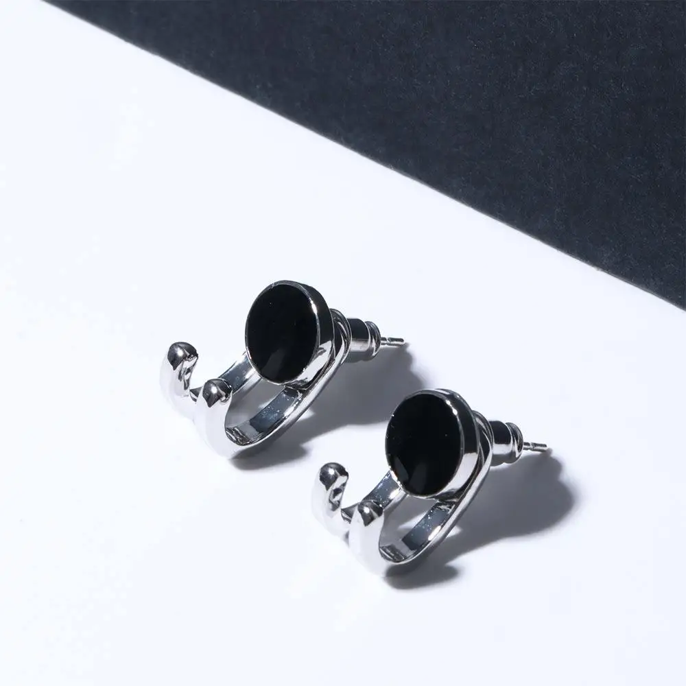 Vintage Gifts Claw Punk Silver Needle New Fashion Jewelry Punk Earrings MeStud Earrings Ear Studs image 2