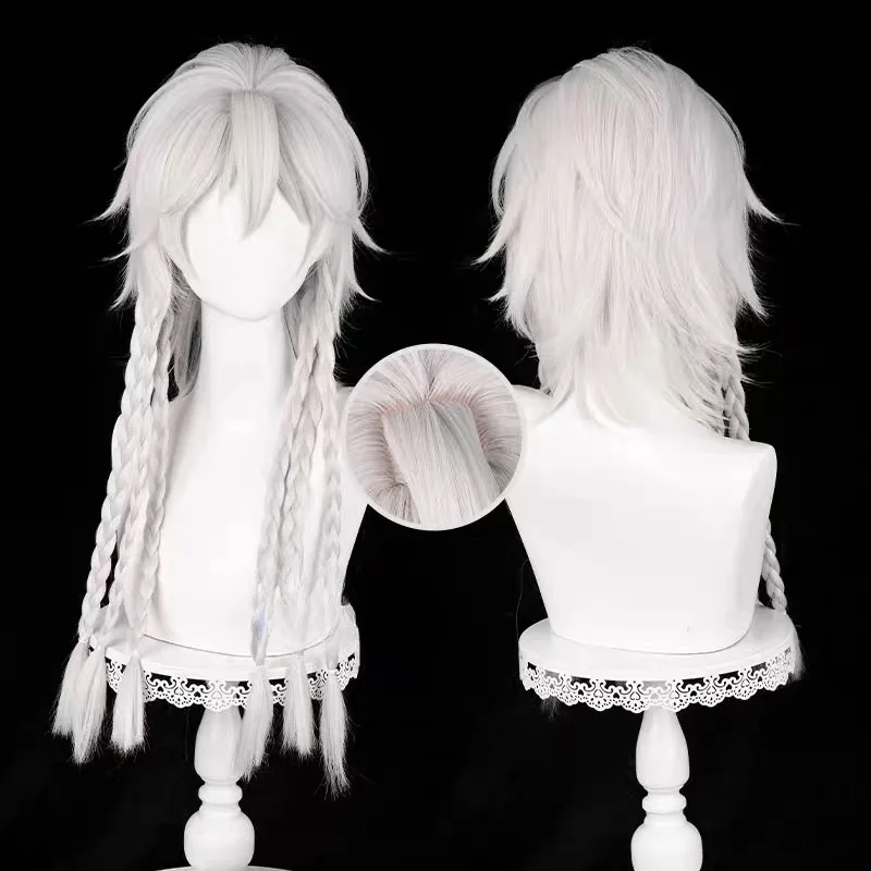 الهوية ضد Night Watchman Eater of the Sun cosWig محاكاة فروة الرأس أعلى Anime GamecosWig #1