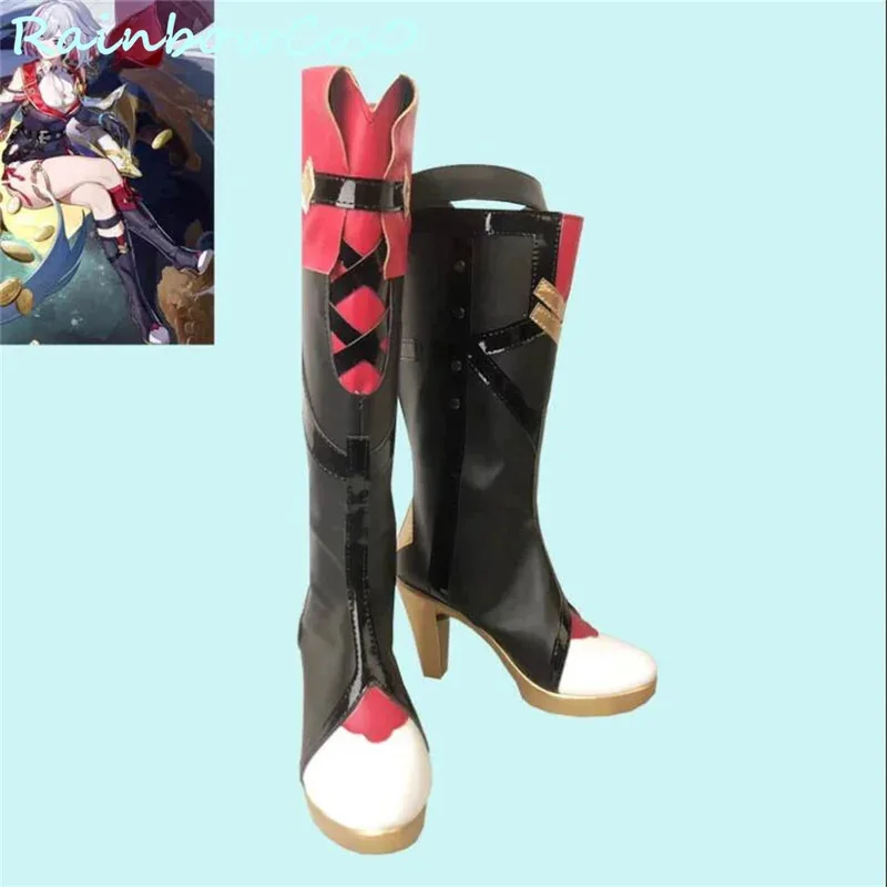 Topaz Honkai Impact Honkai: Star Rail Обувь для косплея Сапоги Игра Аниме Хэллоуин Рождество Rainbowcos0 W3621 Topaz Honkai Impact Honkai: Star Rail Обувь для косплея Сапоги Игра Аниме Хэллоуин Рождество Rainbowcos0 W3621