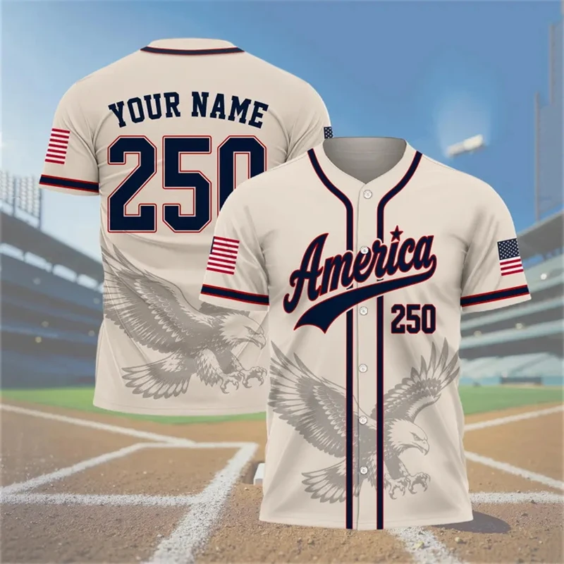 Koszulka baseballowa w stylu r – Party Games Usa recenzja i cena