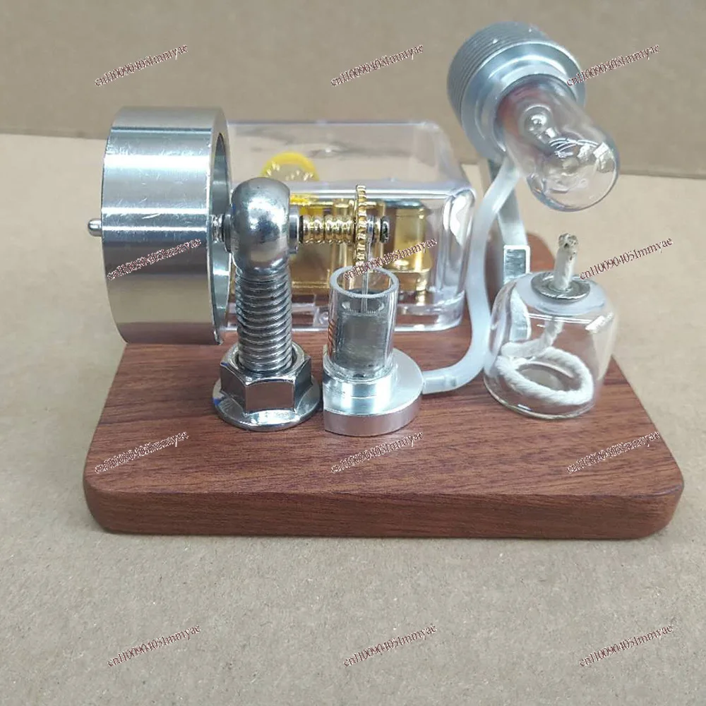 

Power Music Box Engine Model Educational Physics Toy Experiment