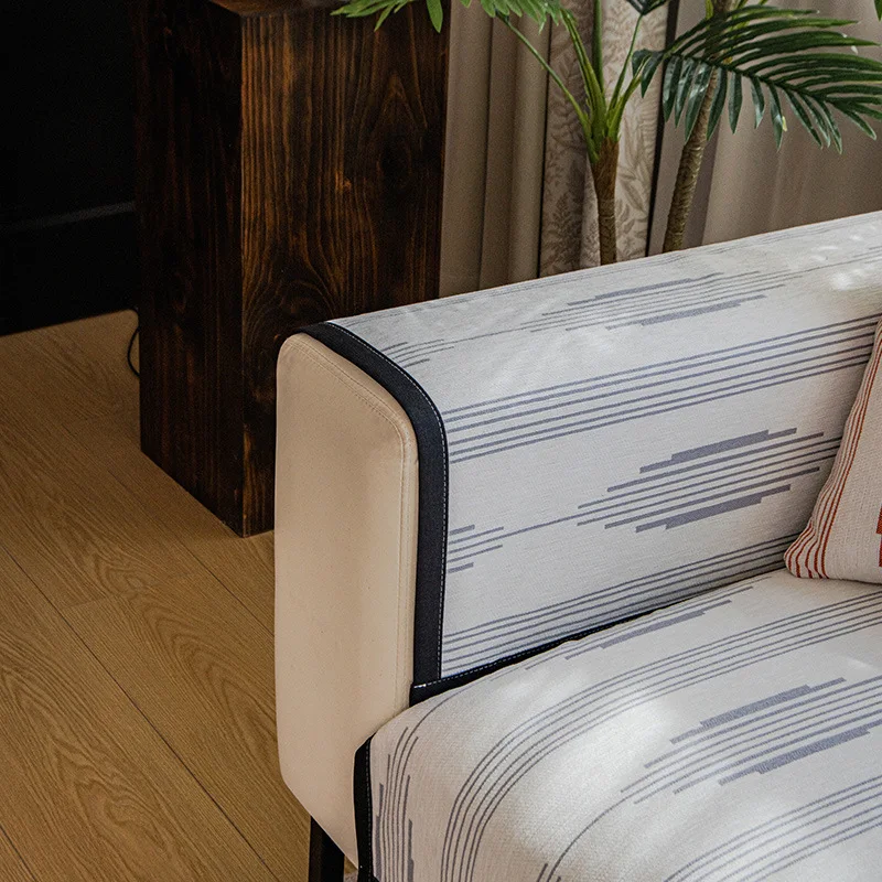 Chenille Sofa Cushion Four Seasons Universal Simple Modern Non-slip Cushion 2024 New Leather Sofa Cover Cover Cloth