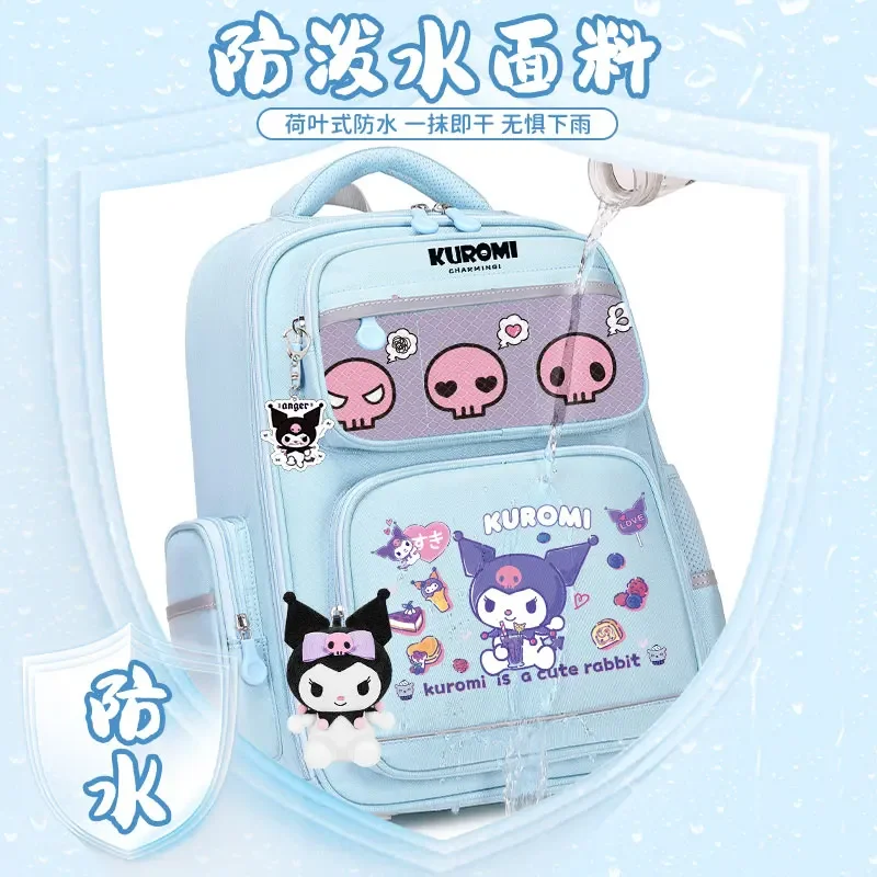 Sanrio-mochila escolar Clow M para estudiantes, bonita mochila informal y ligera con hombrera de gran capacidad con dibujos animados, novedad