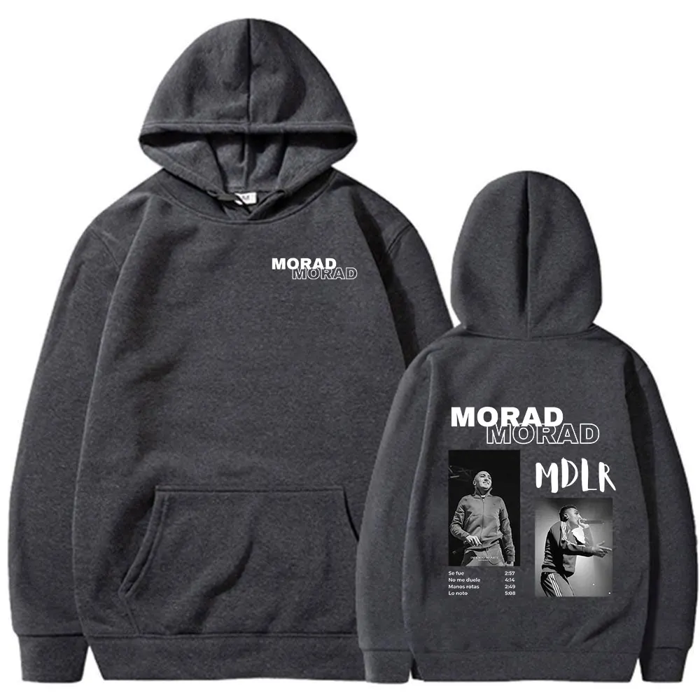 Rapper Morad MDLR Tour Album 2025 Hoodies Männer Frauen Kleidung Hip Hop Mode Mit Kapuze Sweatshirts Langarm Pullover Streetwear – Detail 7