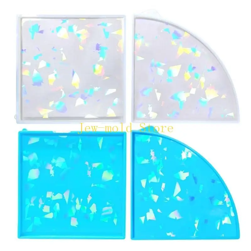 

C71B 1 Set Display Cabinet Mold DIY Epoxy Resin Crafts Casting Mold Furniture Mould