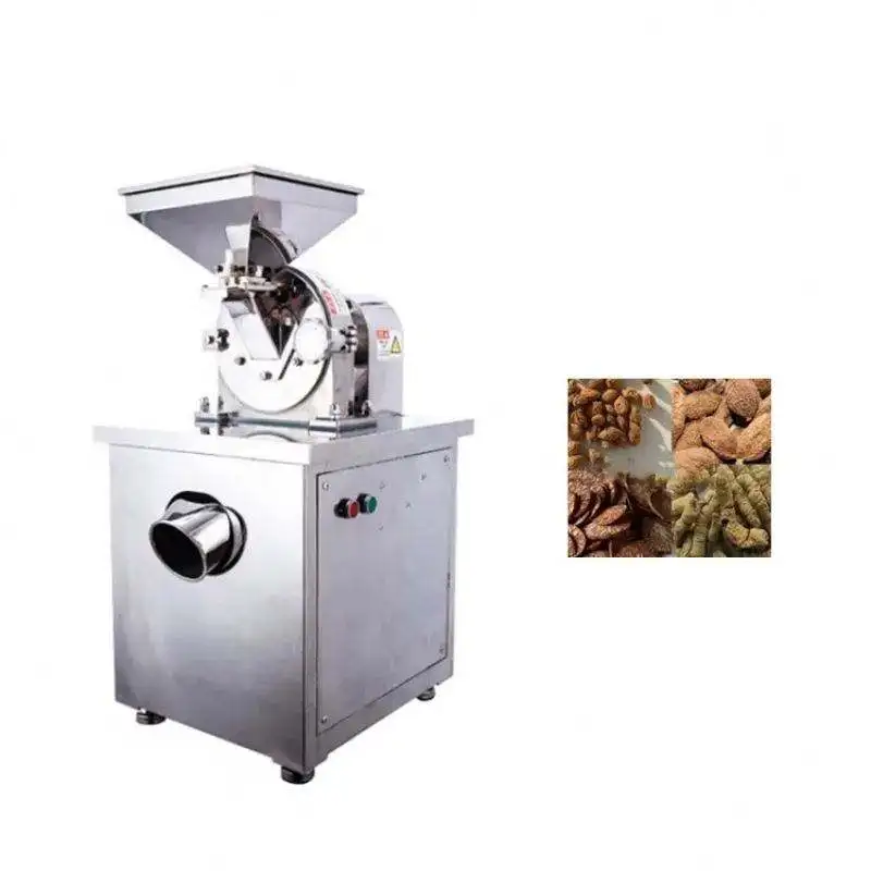 304 Chili Flour Grinding Machine Lab Pulverizer Turmeric Chilli Powder Machine Grinder Bean Pulverizer Spice Grinding Machines
