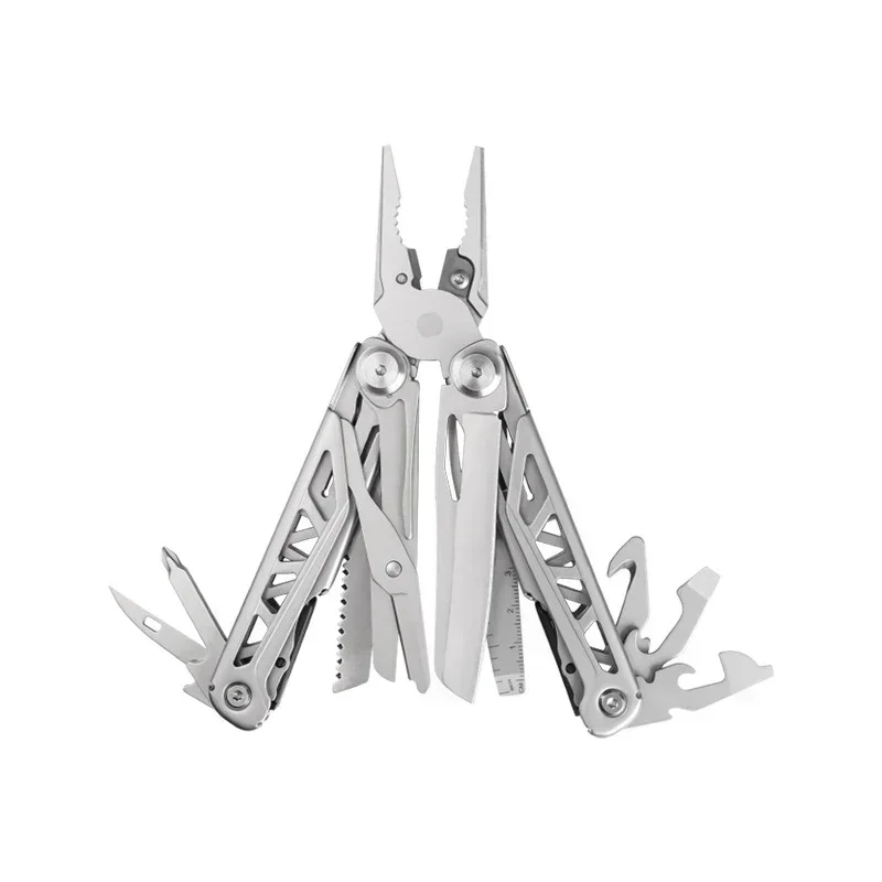 Multi-functional Pliers Stainless Steel Outdoor Multi-purpose Tool Emergency Knife and Scissors Combination Needle Nose Pliers