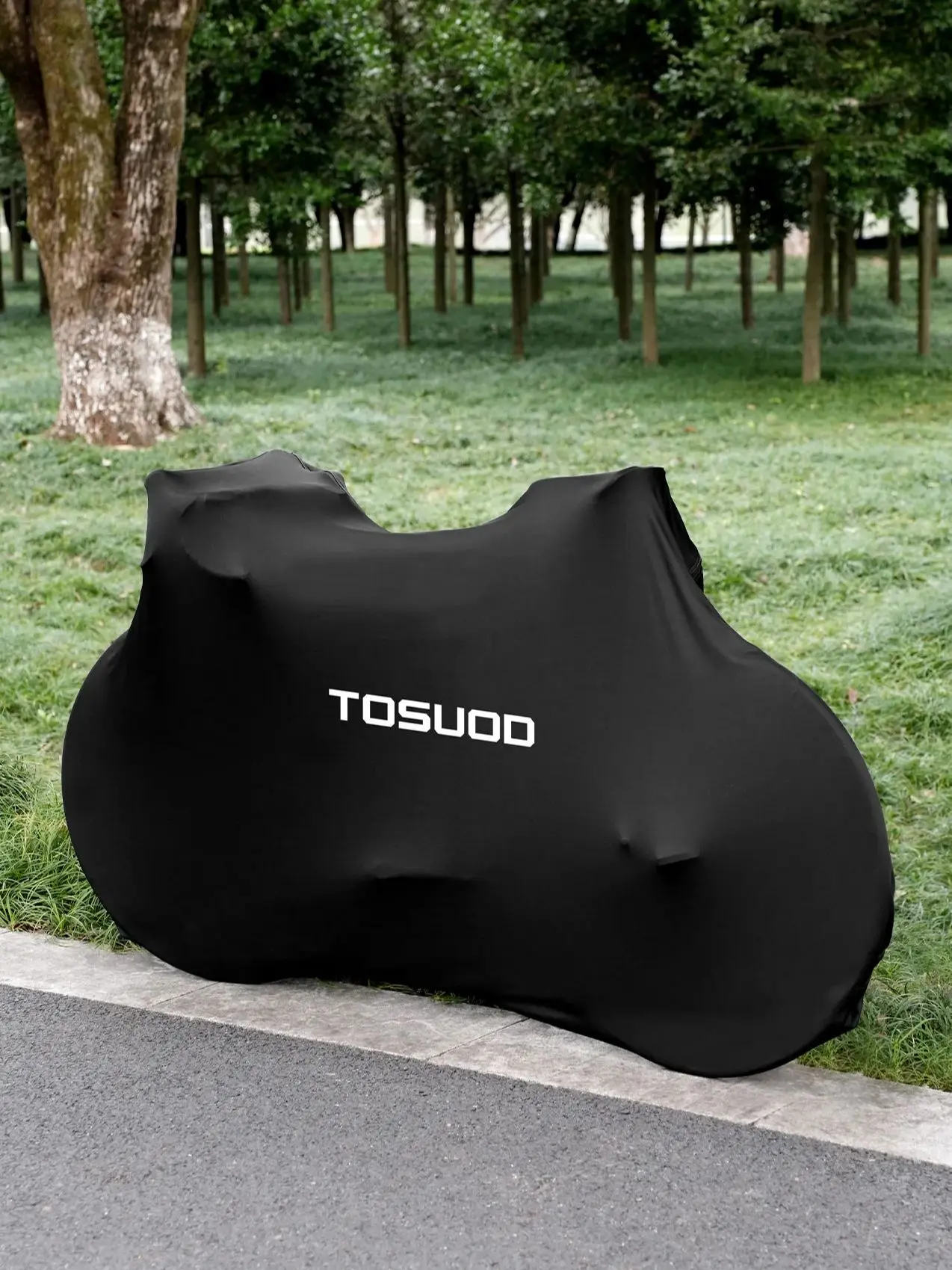 AliExpress TOSUOD Dustproof Bicycle Cover Full Protective High Elastic Bike Cover Indoor Scratch Proof Universal Cover for MTB Road Bike