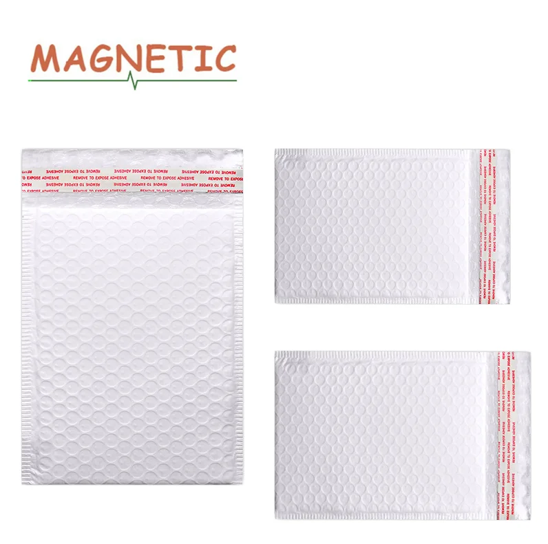 

50PCS Different Specifications White Foam Envelope Bag Mailers Padded Shipping Envelope With Bubble Mailing Bag Vibration Bag