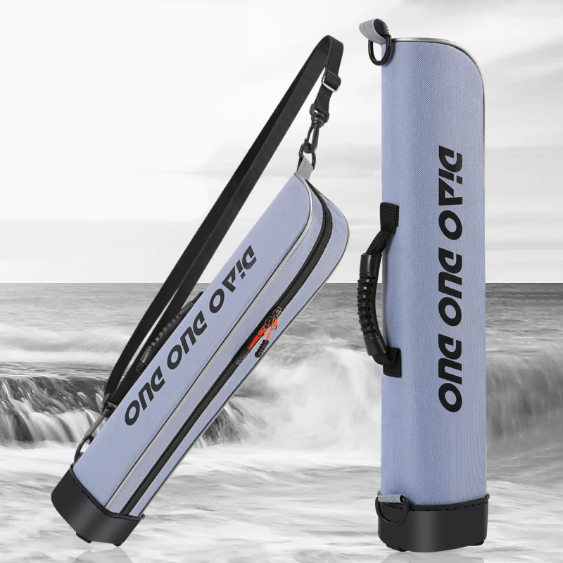 

Fishing Rod Bag Hard Shell Base Portable Lure Rod Fishing Gear Storage Box Outdoor Sports Training Multifunctional Fishing Pack