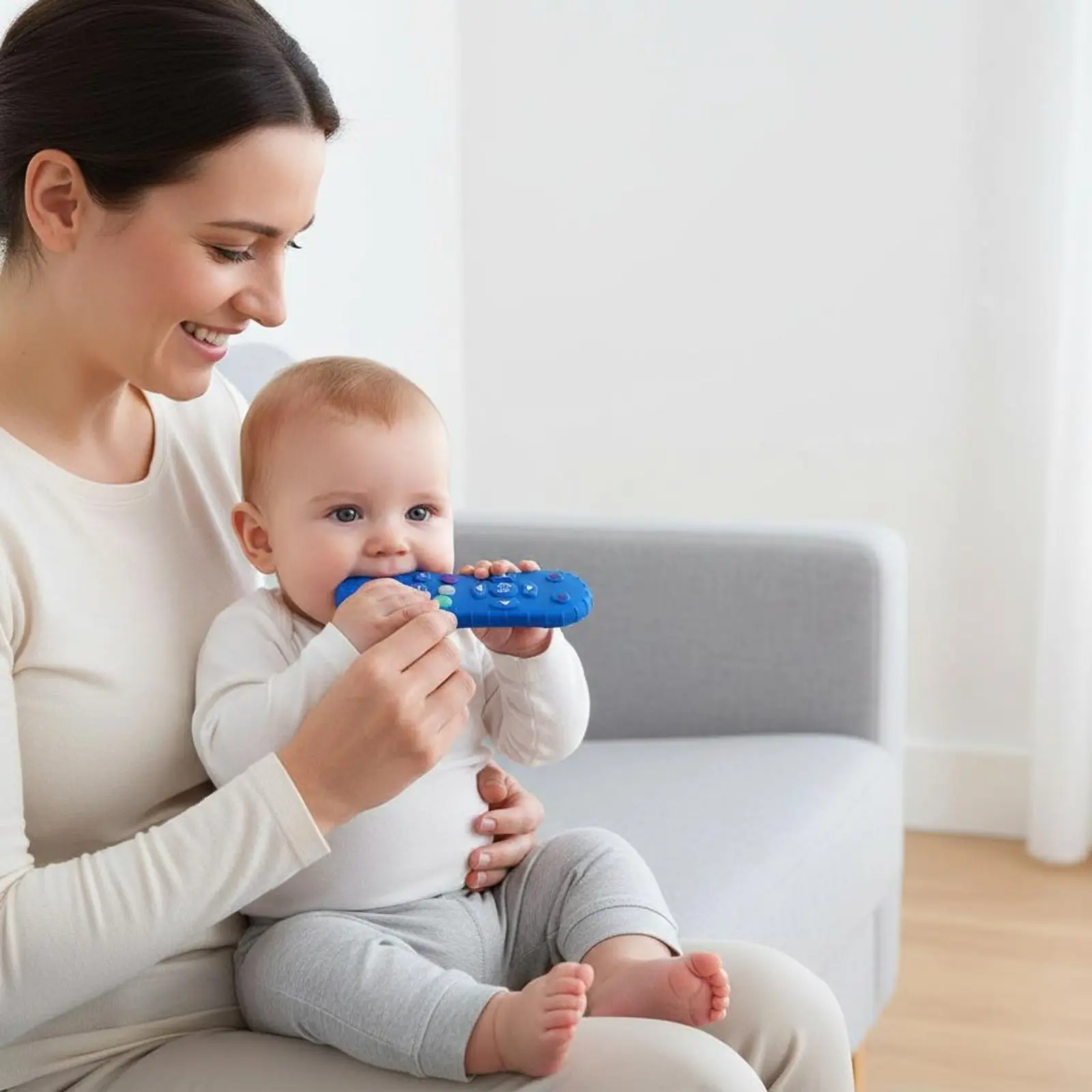 Controller Control Teether Gum Relief Cartoon Teething Toy Controller Control Teething Toy Multi Texture Silicone Baby Teether