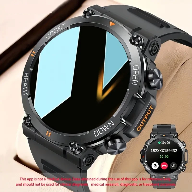 Spo2 Report Sleep Smart Watch for Men, 1.39