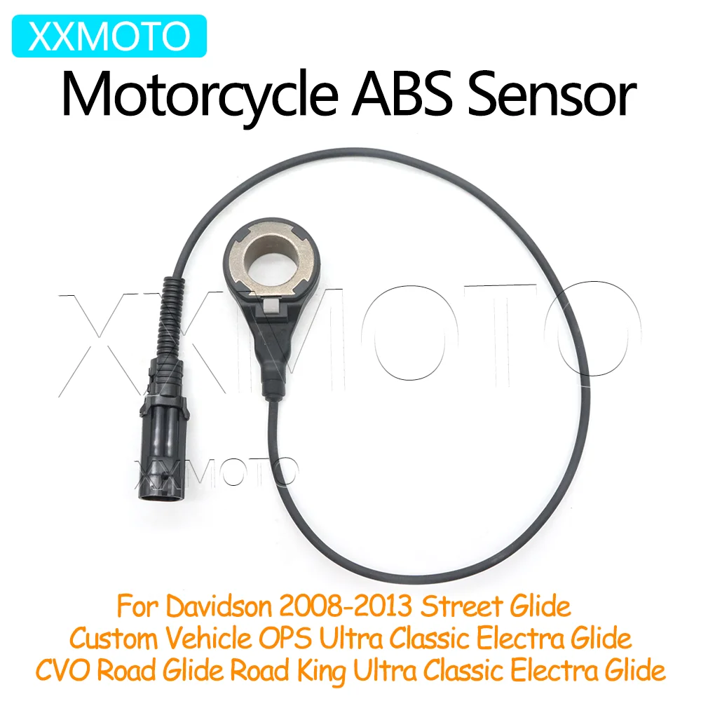 

For Harley Davidson 08-13 Custom UItra Classic Electra Glide CVO Road King Street Glide Motorcycle Front ABS Wheel Speed Sensor