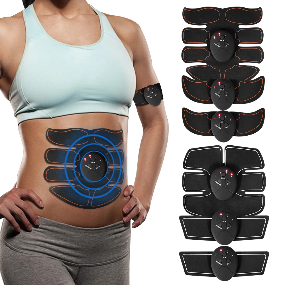 

EMS Muscle Stimulator Hips Arms Abdomen Trainer ABS Wireless Smart Abdominal Muscle Gym Muscle Toner Fitness Patch Massage Tool