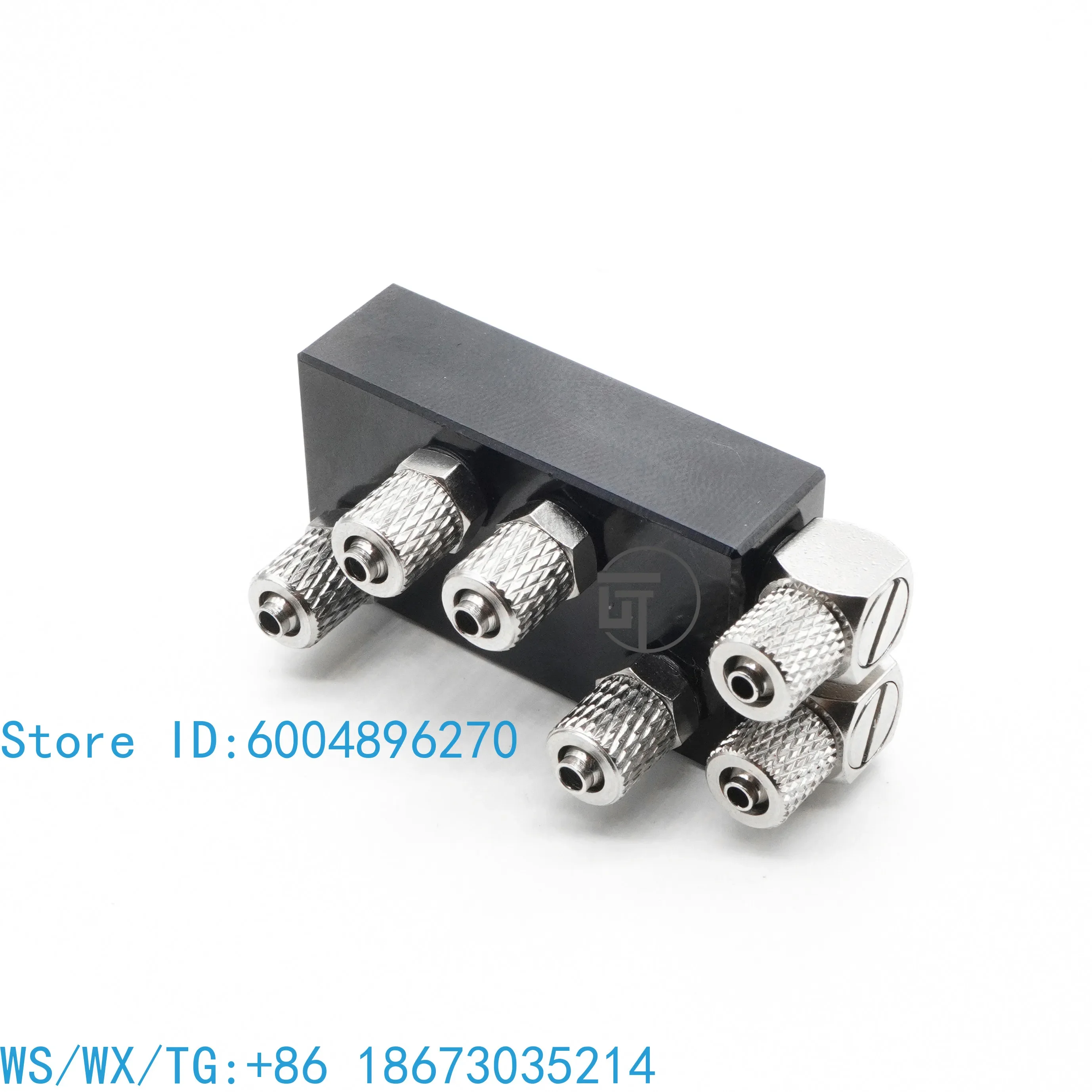 Large Arm Oil Distribution Block DIY Oil Distribution Block 2-in-4-out Oil Distribution Block