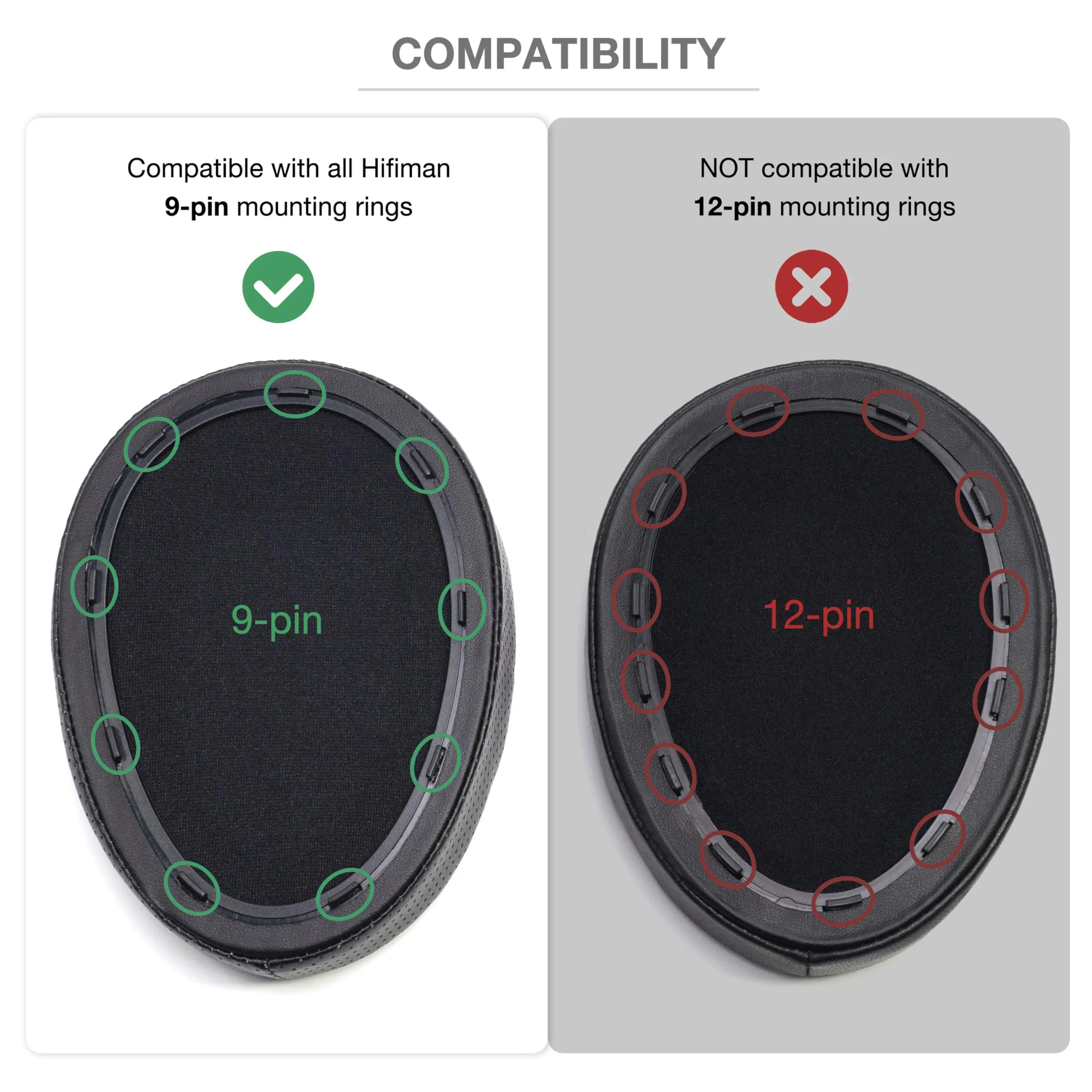 Replacement Sheepskin Cushion Ear Pads For HiFiMAN HE1000  Arya Edition X Ananda He1000 Se V2 EDX Headphone EarPad