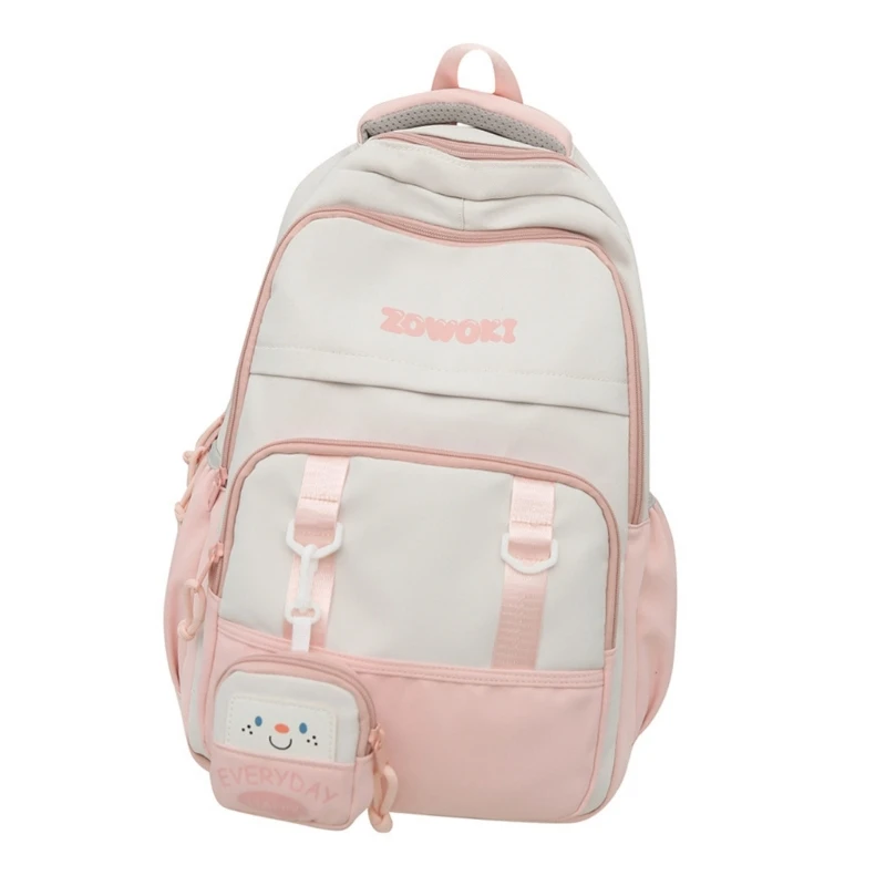 Mochila espaçosa para laptop para meninos adolescentes meninas, bolsa escolar resistente à água