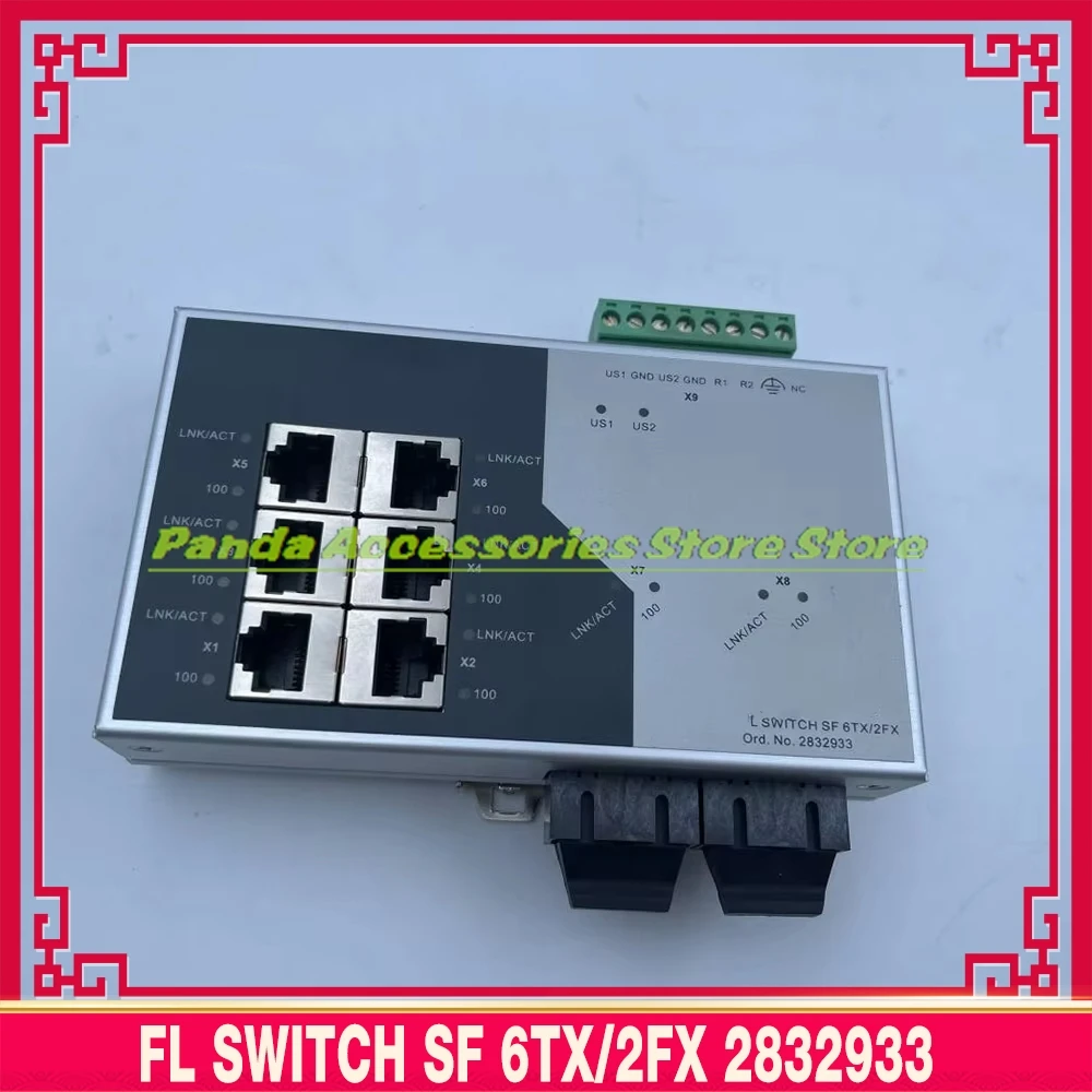 High Quality - Fast Shipping FL SWITCH SF 6TX/2FX 2832933 Industrial Ethernet Switch