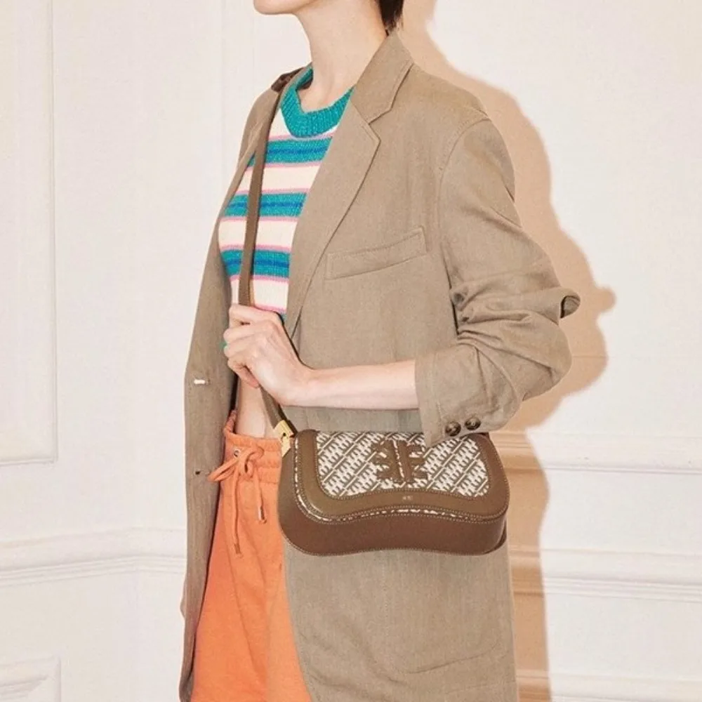 JW PEI Pudding Bag JOY French Niche Bag Women's High-end Women's Bag Simple Underarm Women's Messenger Bag