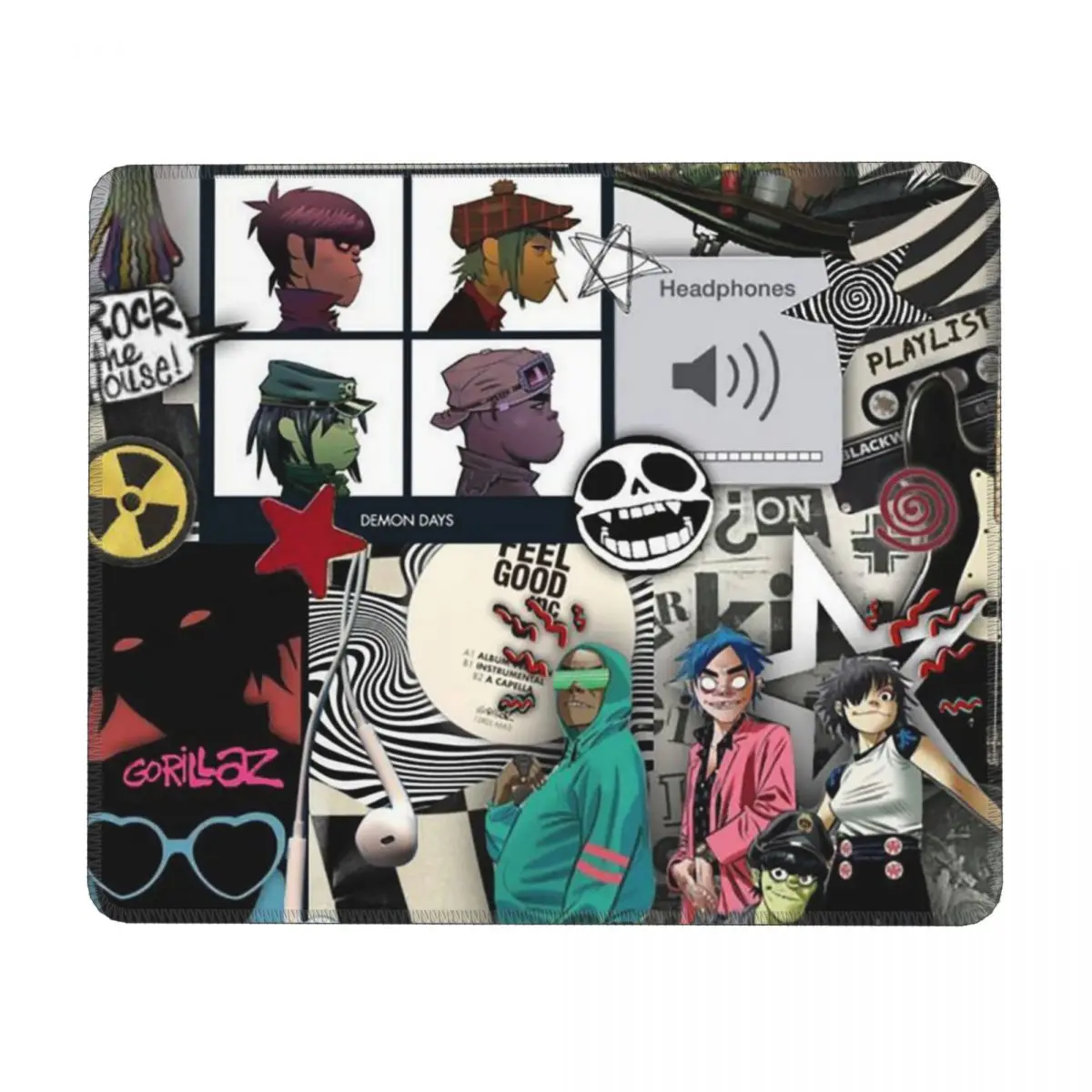 Band Gorillaz Multi-size Mouse Pad Computer Keyboard Mouse Mat Gamer PC Laptop Desk Mat Office Accessories Table Mats