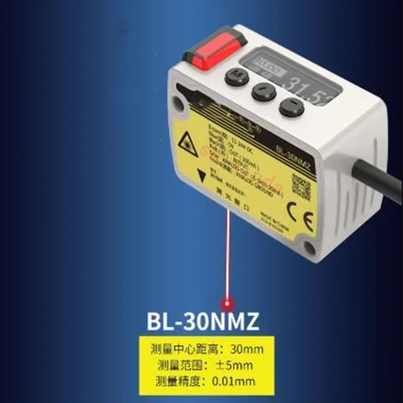 485 Switch Analog BL-100NZ BL-030N Laser Displacement Ranging Sensor Thickness Measurement Distance Measurement Height Sensor