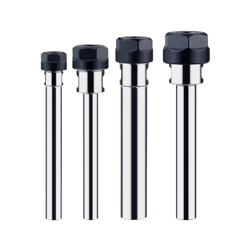 ER Extension Rod Type A with Square Nut Lengthened Shank Multi-hole Drill Shaft C10-ER11 ER16 ER20