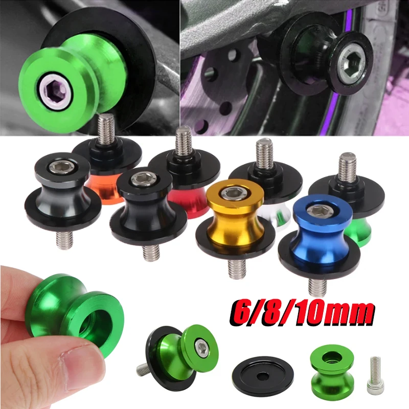 Large-displacement TO Car Sports Car CNC Rear Starter Screws 6/8/10MM Aluminium Alloy Coloured Screws Motorcycle Accessories