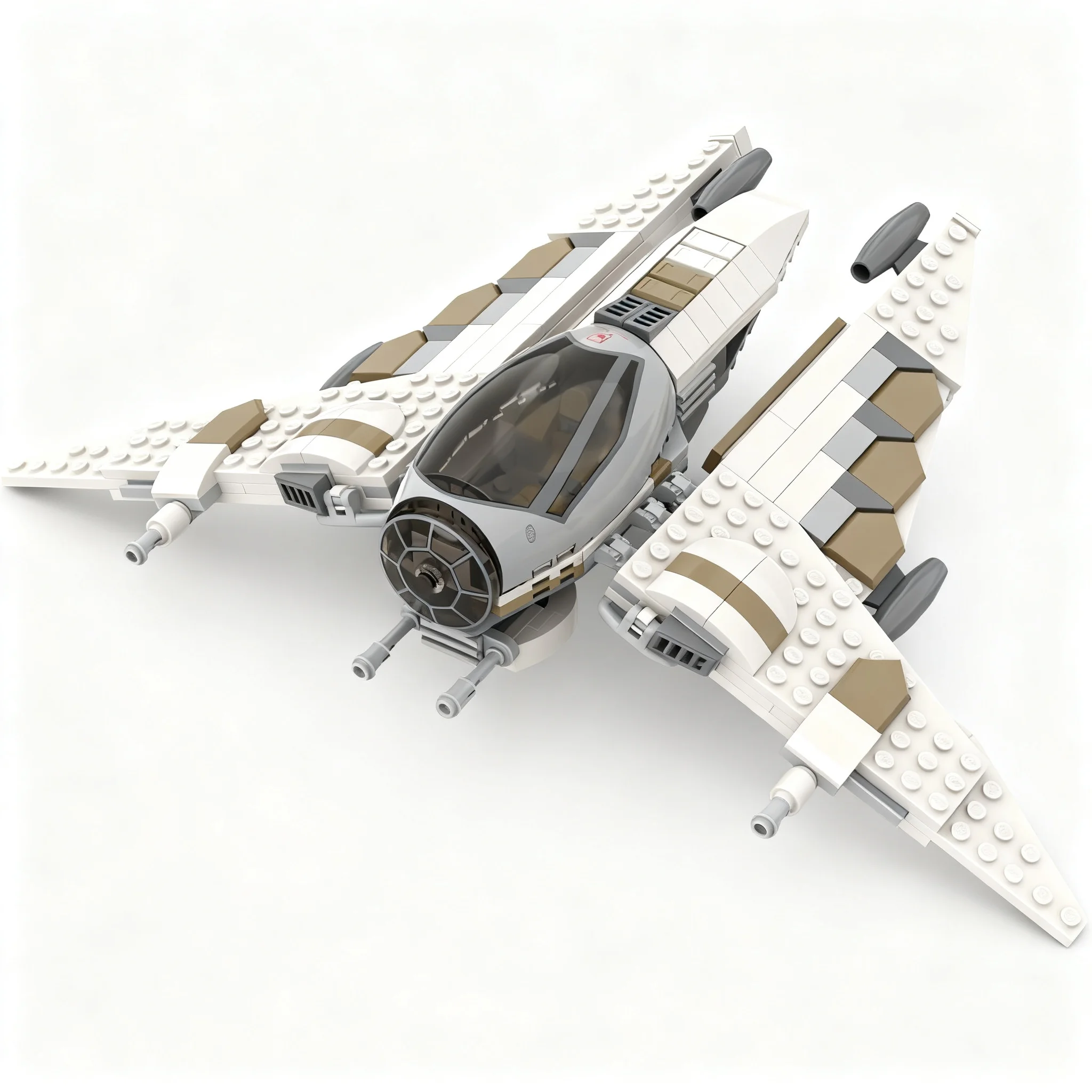 275pcs MOC Eta-11 Reclaimer Interceptor Star Battle Model Building Blocks Christmas Gifts Toys Architecture Education Display