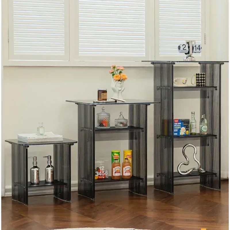 Norchair Acrylic Transparent Shelf Bookshelf Floor Display Shelf Wall Storage Shelf