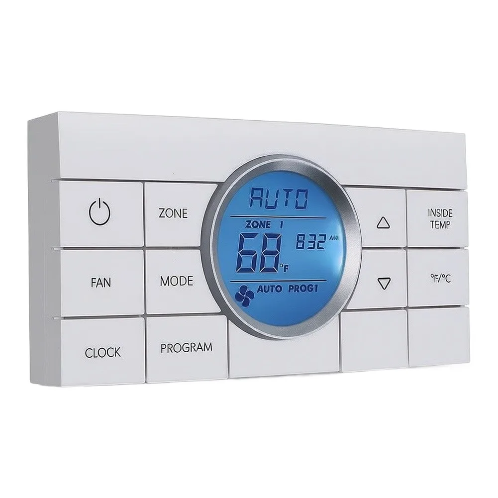 3314082.011 OEM Thermostat for RV Multi-Zone Temperature Control Center with Backlit Digital Display and Programmable Settings
