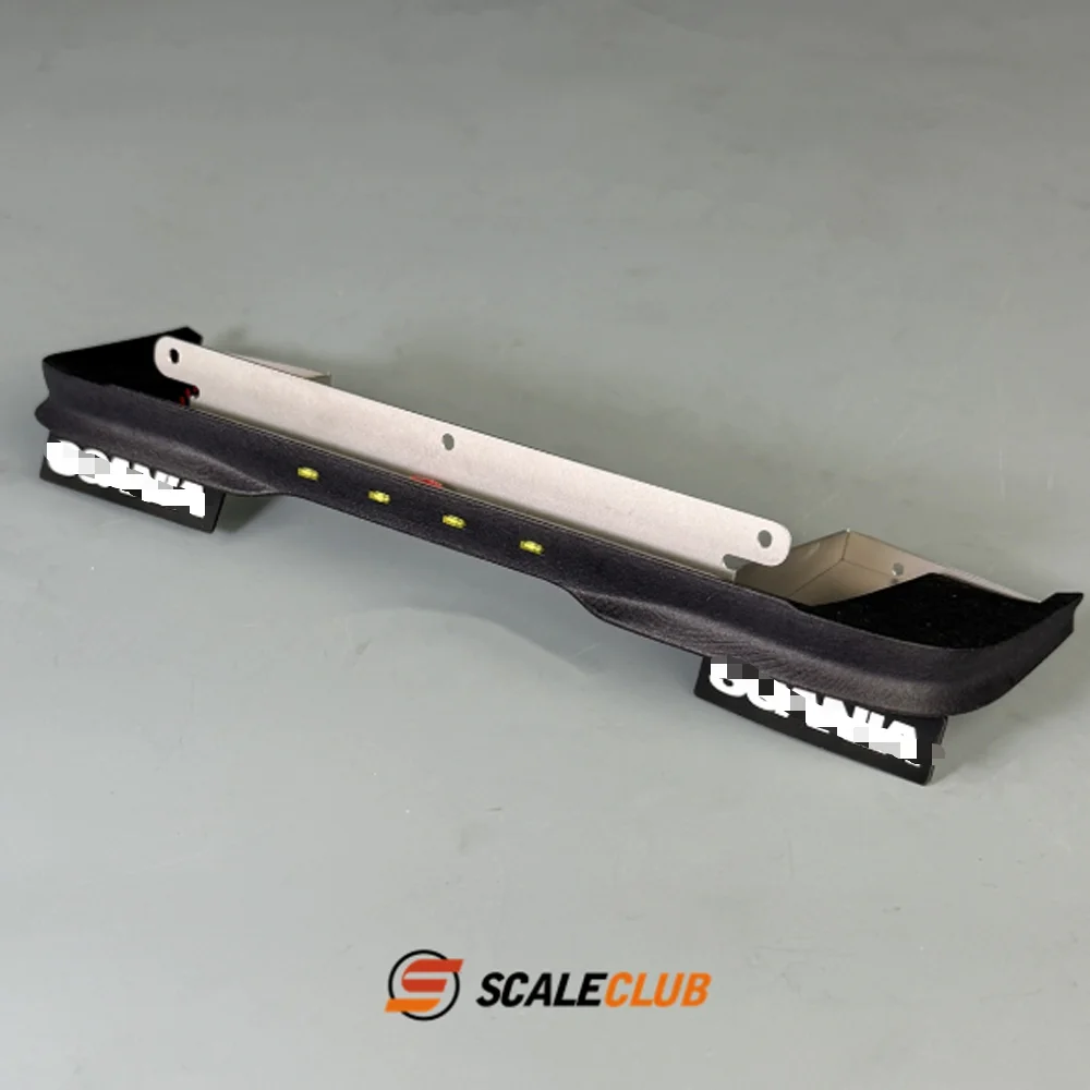 SCALECLUB 1/14 Europese Truck Style 770S Cab B-stijl onderbumperspoiler met spatborden - afbeelding 2