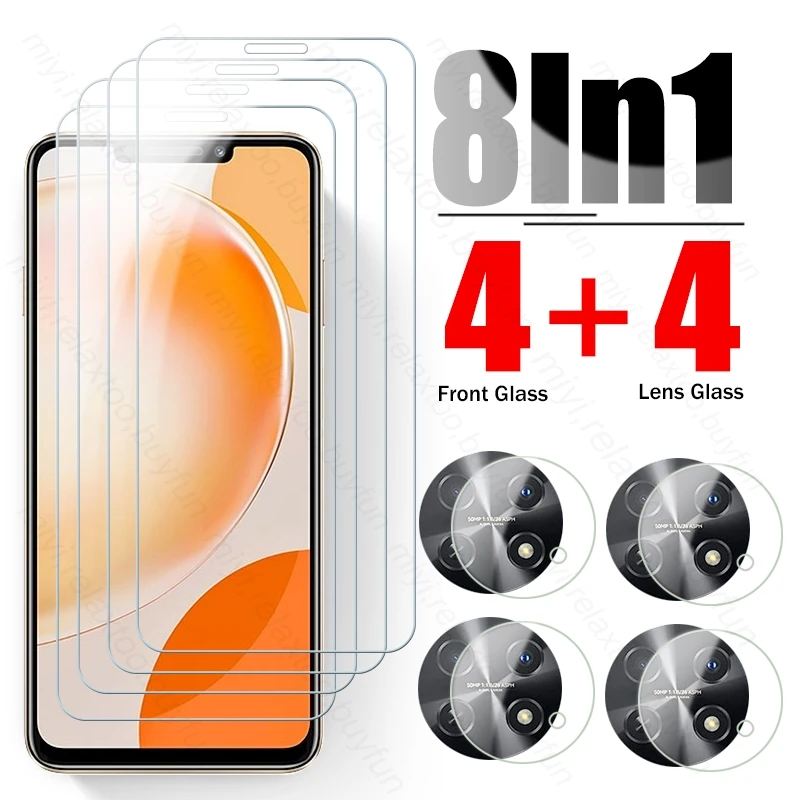 Hauwei Novay91 Glass 8In1 Camera Protective Glass For Huawei Nova Y 91 Y91 4G 2023 STG-LX1,STG-LX2 6.95