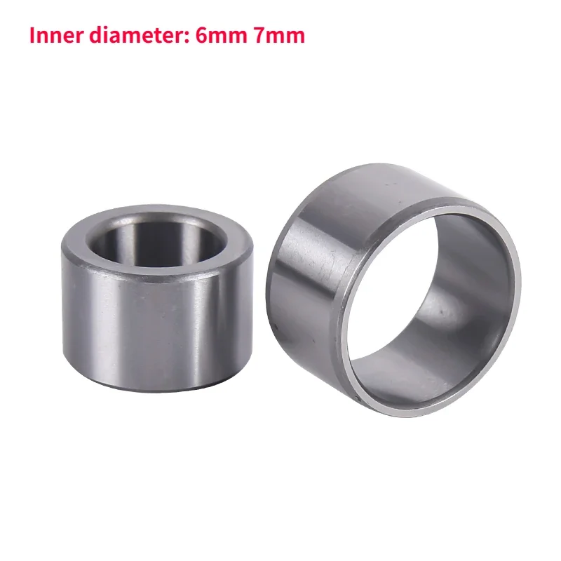 

1Pcs Bearing Steel Sleeve Wear-resistant Sleeve Axle Sleeve Bushing Guide Sleeve Inner Diameter 6mm 7mm