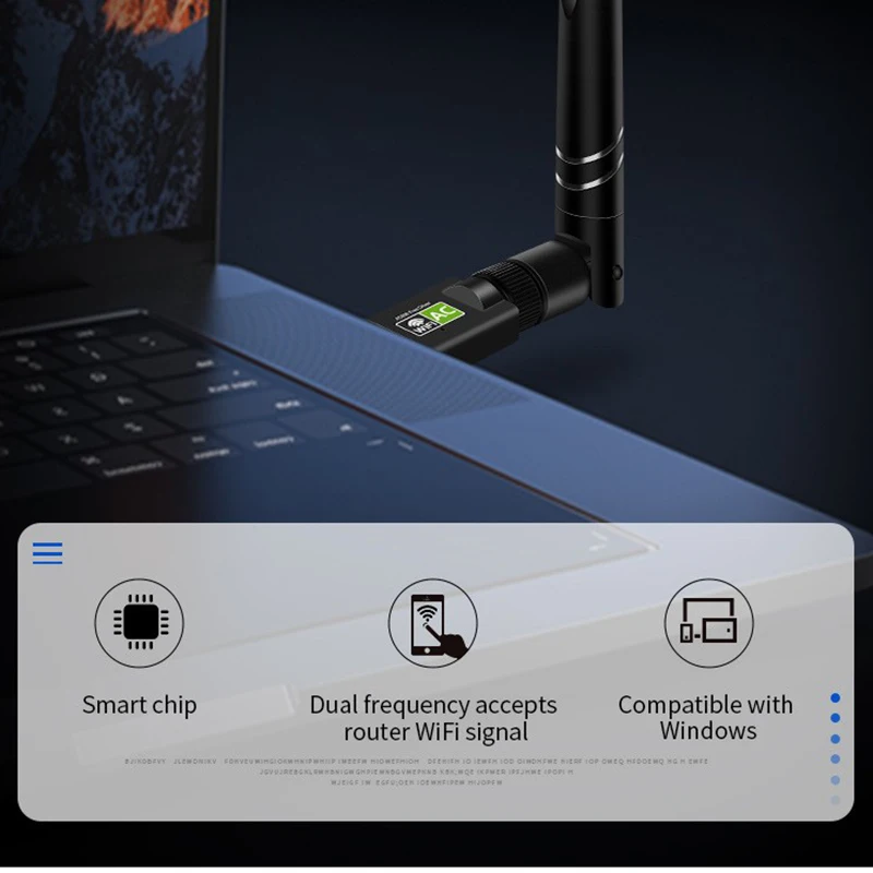 무료 드라이버 ac600m 듀얼 밴드 무선 네트워크 카드 usb WiFi 어댑터 컴퓨터 wifi 수신기 네트워크 카드, 5G WIFI 필요 없음 CD