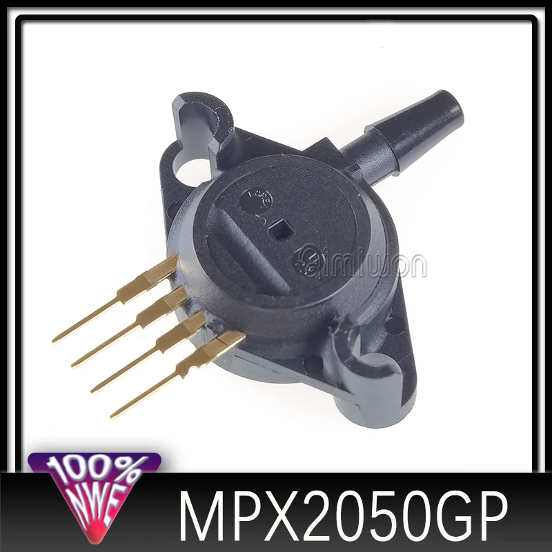 1-5Pcs/Lot MPX2050GP MPX2050 Package SIP-4 Pressure Sensor Exhaust Manometer Wheatstone Bridge 50kPa Original Product