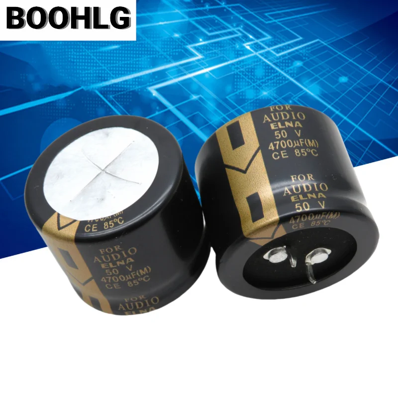 

2 шт. 4700UF 50V конденсатор 50V 4700UF 35X30 аудио динамик