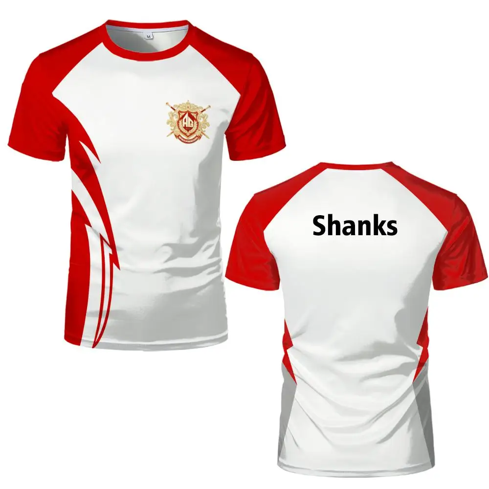 2025 Esports LPL AG.AL Team Uniforms Pro League Club Custom Jerseys Men's and Women's Breathable O-neck T-shirts Fan Gifts