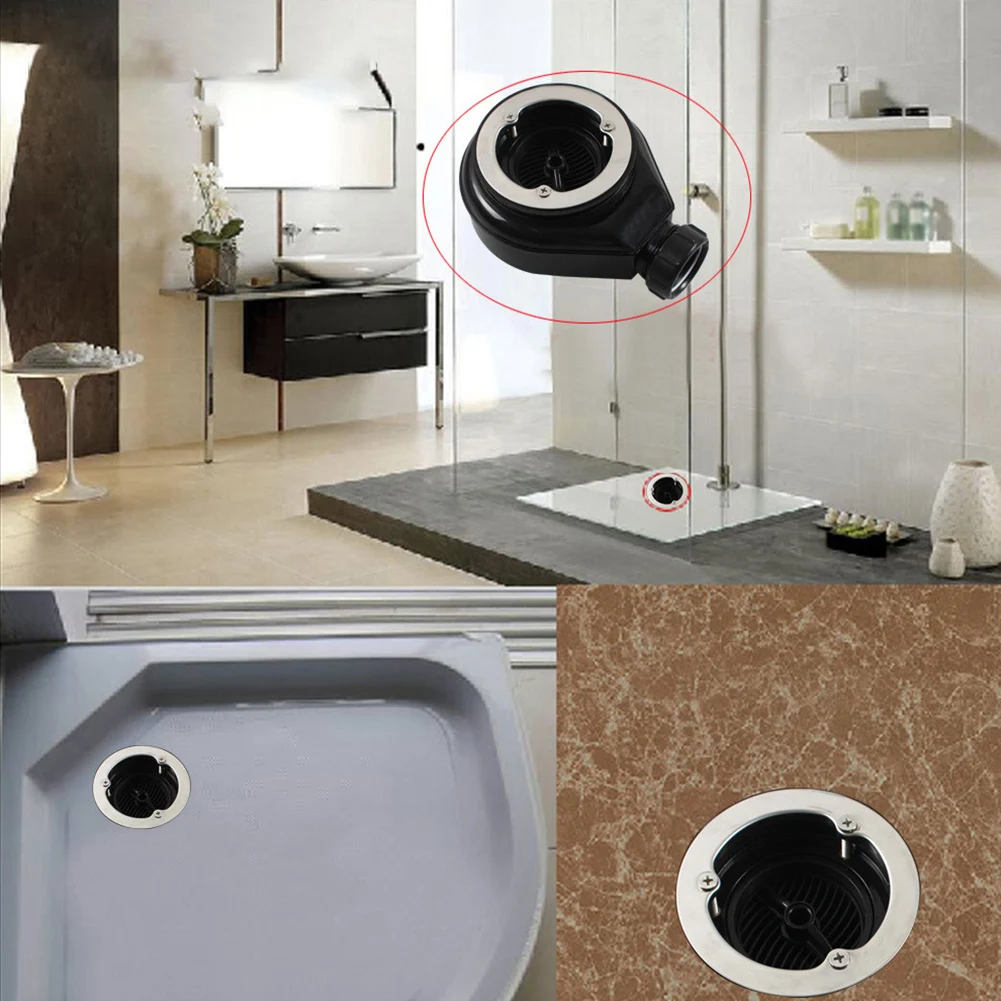 

Слив для душа 110 мм, АБС-пластик, слив для душевой комнаты с эффективным дренажем для мусора жилых и коммерческих применений