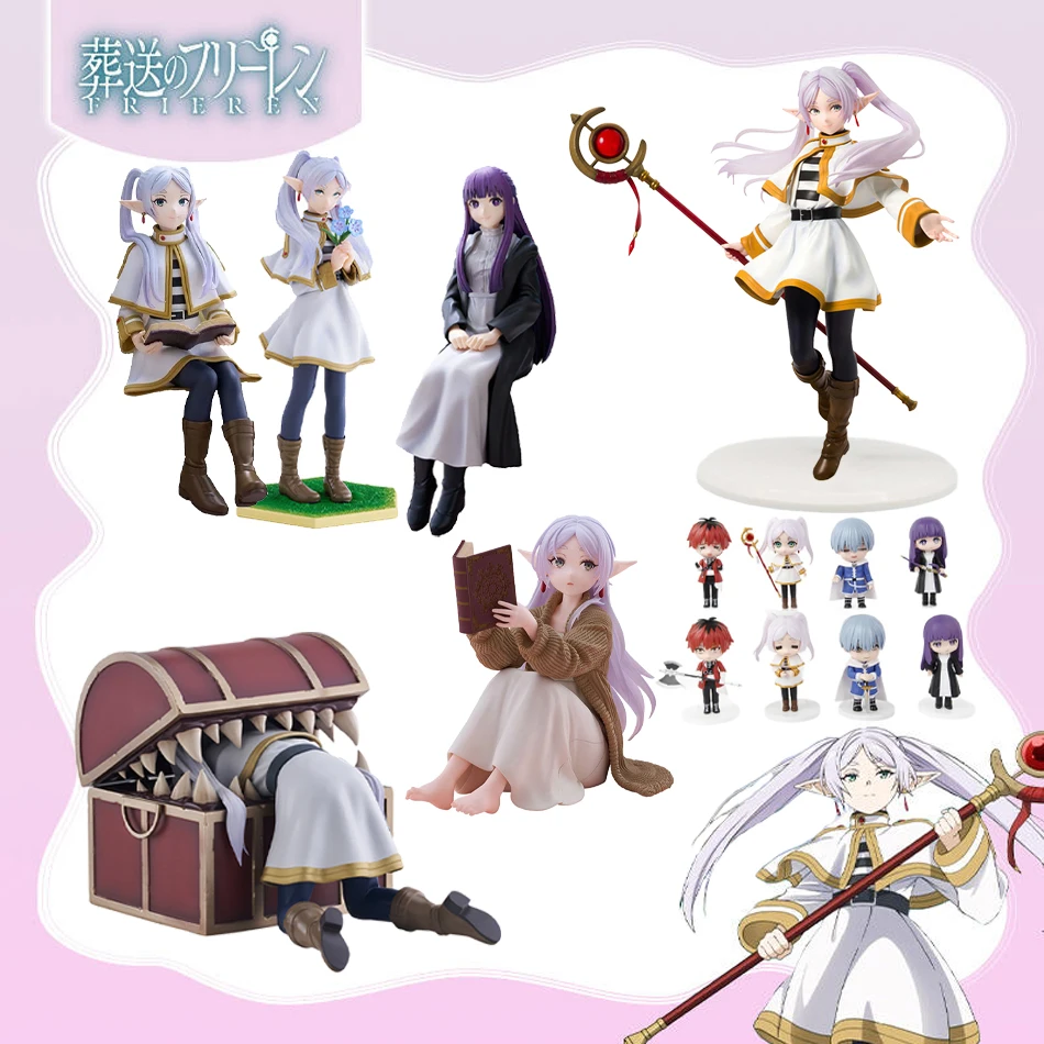 Heiße Frieren: Jenseits der Reiseende Anime-Mädchenfigur Nudelstopper Sousou no Frieren Actionfigur Sammlerstück Ornament Modell Spielzeug