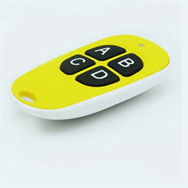 ABSQ-Electric Gate Transmitter 315Mhz Garage Door Opener Remote Control Wireless 4-Button Key Duplicator Clone