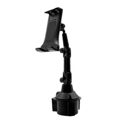 Universal Tablet Cup Holder Mount 360 Adjustable Smartphone Holder Car 270 Tilt Bar Triangular Base Ram Mount Tablet Holder