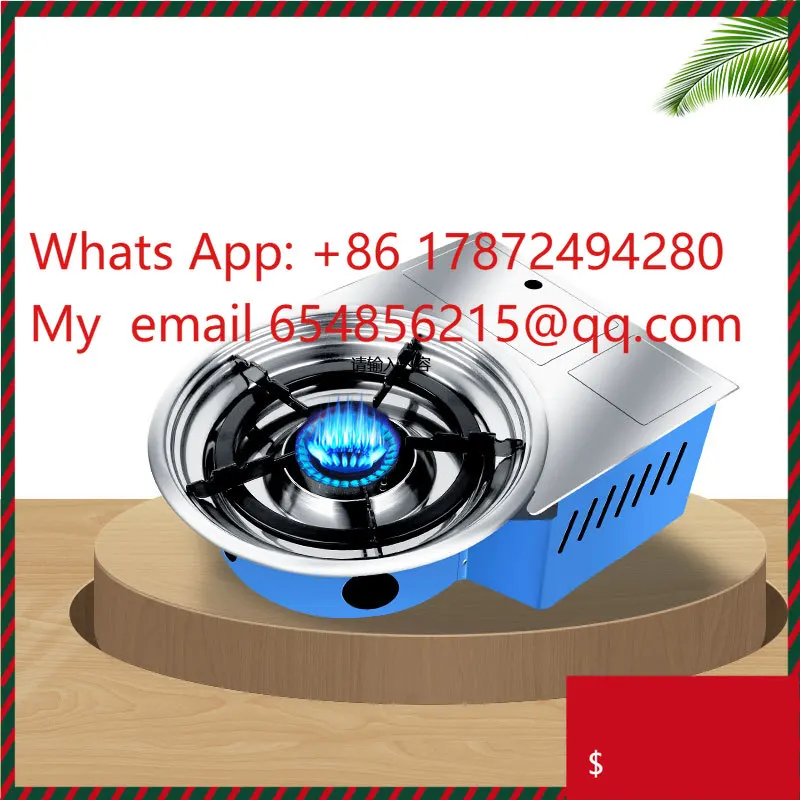 

Korean Restaurant Indoor Embedded Top Samgyupsal Butane BBQ Grill Stainless Steel