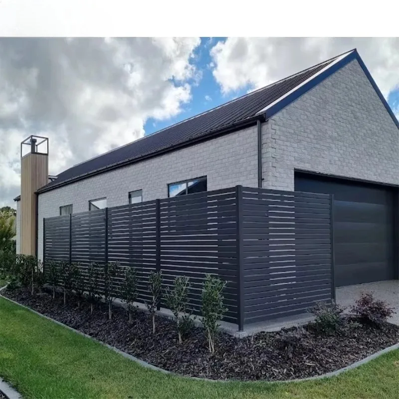 Fence, with Powder Coated Surface, Outdoor Garden Barrier, with Easy Assembly, Custom Color Residential Security Fence
