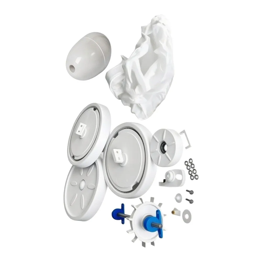 C16 Idler Wheel C86 Turbine A20 Floating Head Combination Kit Designed for Polaris 180 280 Pool Cleaning Equipment