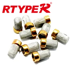 High Quality Auto Parts 100 Pieces Fuel Injector Repair Kit Metal Micro Filter 11009 For Toyota  6*3*10.5mm