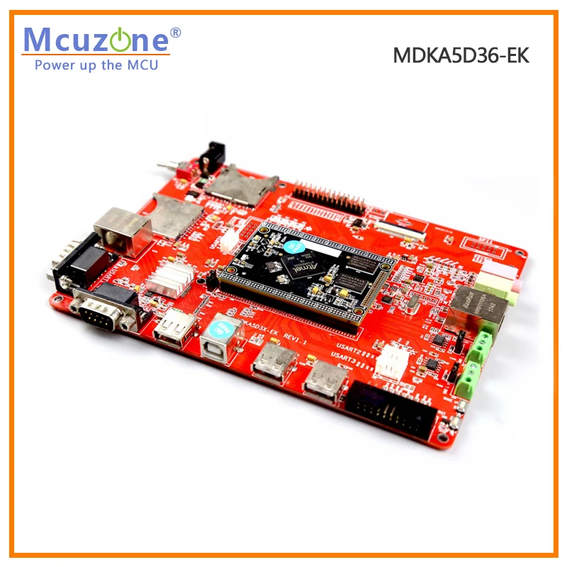 MDKA5D36 Coreboard, Industrial grade ATSAMA5D36 536MHz CPU, 256MB DDR2, 256MB NAND, High speed USB, ISI, Dual Ethernet, 6xUART image 6